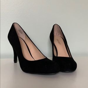 Black Suede Heels